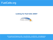 Tablet Screenshot of fuelcells.org